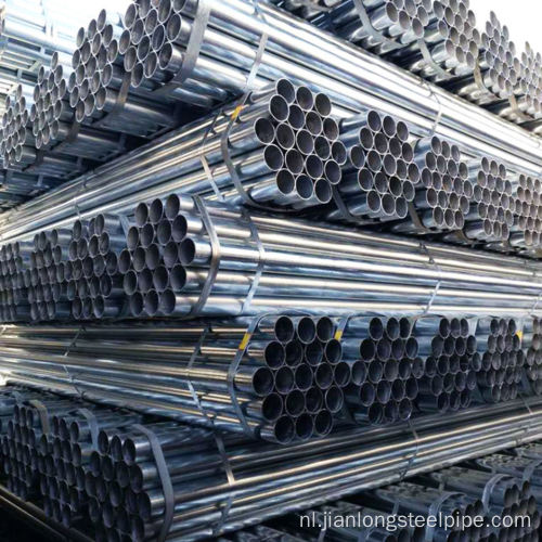 Gegalvaniseerde buis voor stalen buisconstructie